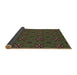 Thickness of Patterned Oak Brown Rug, pat2935brn