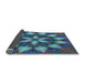 Thickness of Patterned Purple Haze Purple Rug, pat2942lblu