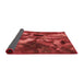 Thickness of Patterned Red Rug, pat2943rd