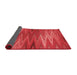 Thickness of Patterned Red Rug, pat2945rd