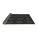 Thickness of Patterned Midnight Gray Rug, pat2949gry