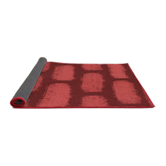 Thickness of Patterned Red Rug, pat2955rd