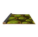 Thickness of Patterned Pistachio Green Rug, pat2963yw