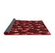 Thickness of Patterned Red Rug, pat2971rd