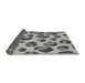 Thickness of Patterned Silver Gray Rug, pat2975gry