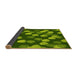 Thickness of Patterned Pistachio Green Rug, pat2988yw