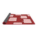 Thickness of Patterned Red Rug, pat2993rd