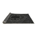 Thickness of Patterned Midnight Gray Rug, pat2996gry