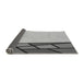 Thickness of Patterned Platinum Silver Gray Rug, pat30gry