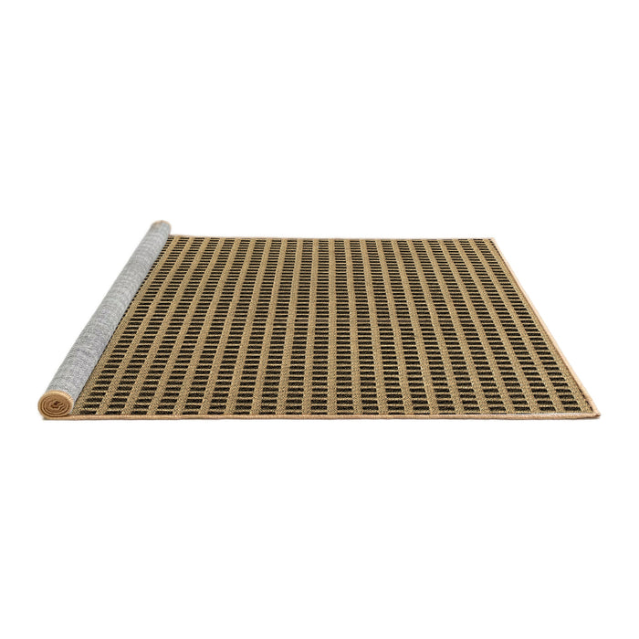 Sideview of Machine Washable Transitional Orange Rug, wshpat300brn