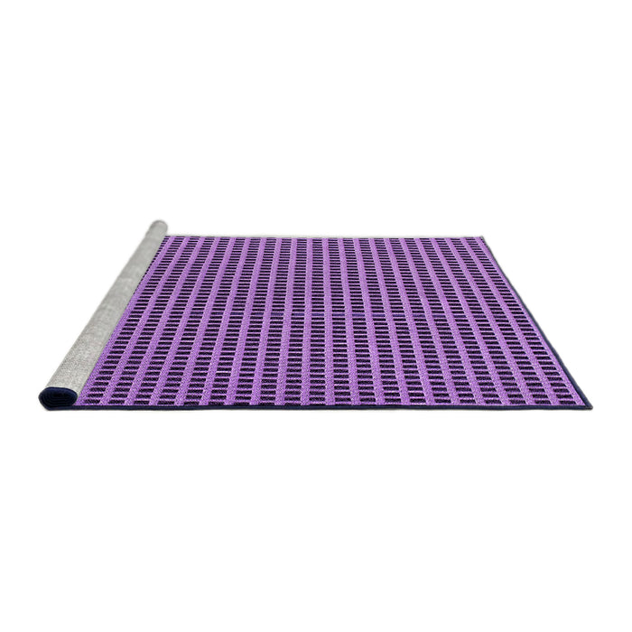 Sideview of Machine Washable Transitional Violet Purple Rug, wshpat300pur