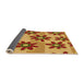 Thickness of Patterned Red Rug, pat3001org