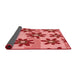 Thickness of Patterned Red Rug, pat3001rd