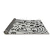 Thickness of Patterned Platinum Gray Rug, pat3004gry