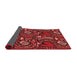 Thickness of Patterned Red Rug, pat3008rd