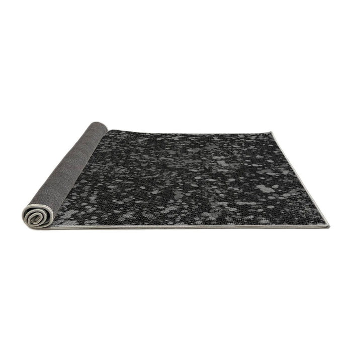 Thickness of Patterned Ash Gray Rug, pat3012gry