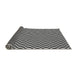 Thickness of Patterned Midnight Gray Rug, pat3030gry