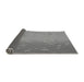 Thickness of Patterned Dark Gray Rug, pat304gry