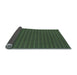 Thickness of Patterned Green Rug, pat3040lblu