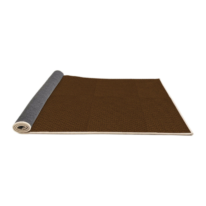 Thickness of Patterned Saddle Brown Rug, pat3041org