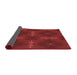 Thickness of Patterned Red Rug, pat3045rd