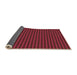 Thickness of Patterned Crimson Red Rug, pat3051org