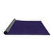 Thickness of Patterned Amethyst Purple Rug, pat3052pur