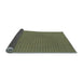 Thickness of Patterned Green Rug, pat3064lblu