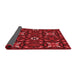 Thickness of Patterned Red Rug, pat3075rd