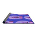 Thickness of Patterned Amethyst Purple Rug, pat3095pur