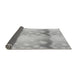 Thickness of Patterned Platinum Silver Gray Rug, pat3097gry