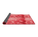 Thickness of Patterned Red Rug, pat3097rd