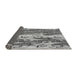 Thickness of Patterned Silver Gray Rug, pat3099gry