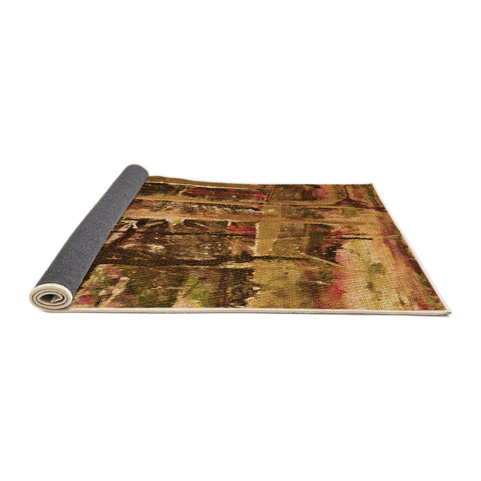 Patterned Red Brown Rug, pat31org