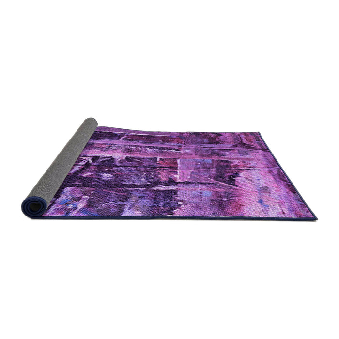 Patterned Purple Rug, pat31pur