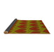 Thickness of Patterned Red Rug, pat3106yw