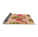 Thickness of Patterned Red Rug, pat3108org