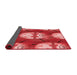 Thickness of Patterned Red Rug, pat3111rd