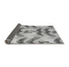 Thickness of Patterned Silver Gray Rug, pat3115gry