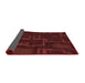 Thickness of Patterned Red Rug, pat3130rd