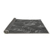 Thickness of Patterned Gray Rug, pat3133gry