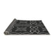 Thickness of Patterned Smokey Gray Rug, pat3137gry