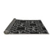 Thickness of Patterned Midnight Gray Rug, pat3138gry