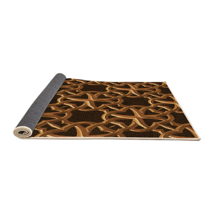 Thickness of Patterned Red Rug, pat3138org