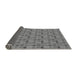 Thickness of Patterned Ash Gray Rug, pat314gry