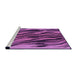 Sideview of Machine Washable Transitional Purple Rug, wshpat3145pur