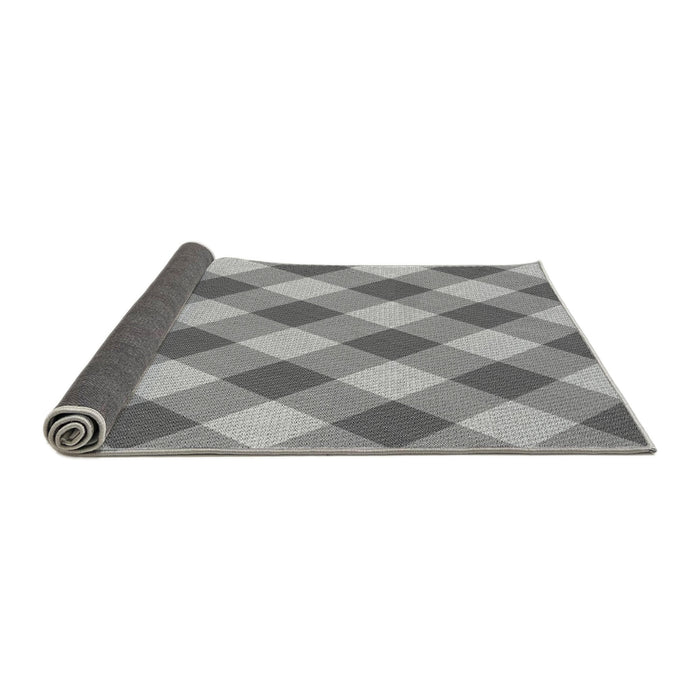 Thickness of Patterned Smokey Gray Rug, pat3151gry