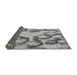 Thickness of Patterned Silver Gray Rug, pat3155gry