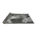 Thickness of Patterned Dark Gray Rug, pat3171gry