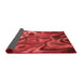 Thickness of Patterned Red Rug, pat3172rd